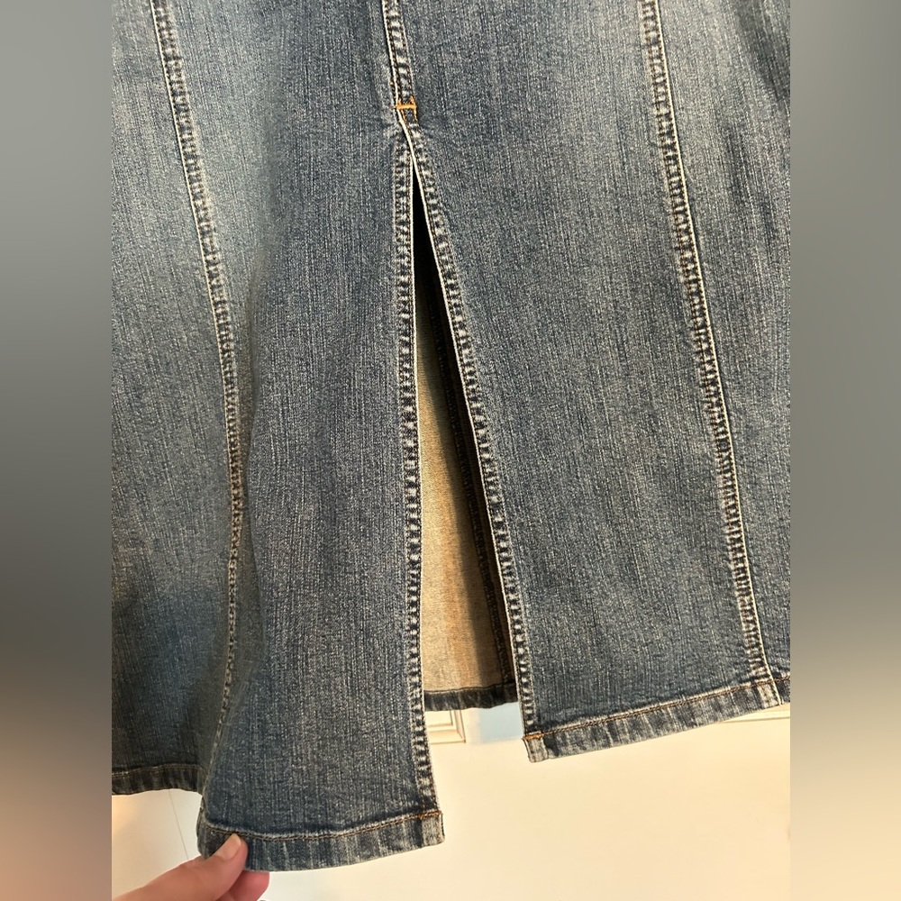 Women’s Eddie Bauer maxi denim skirt size 18 - Picture 6 of 9